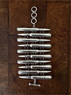 Rare Sterling Silver Bullet Bracelet unisex